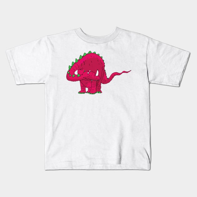 Dinosaur Kids T-Shirt by Dojaja